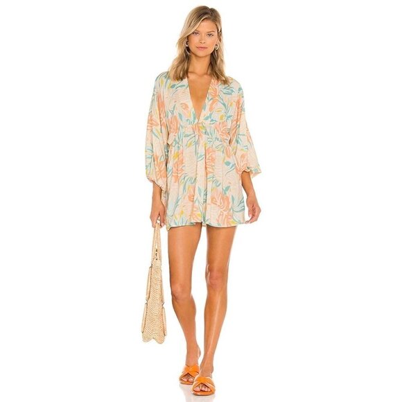 Jen's Pirate Booty Aloha Shenandoah Tunic in Aloha Shell Xs/Small New Womens - Picture 1 of 10